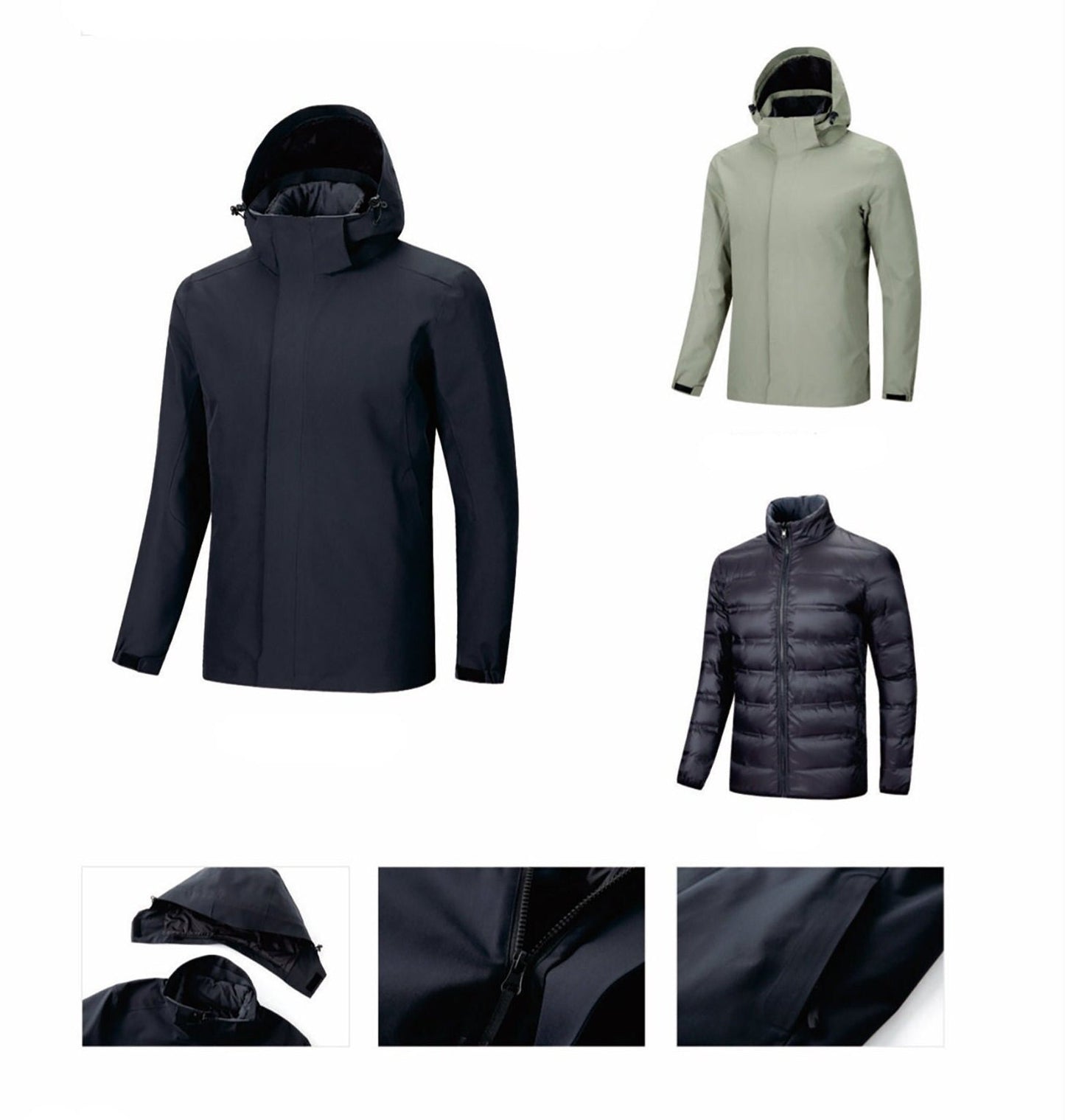 KINO Men's Apex 3-in-1 System Jacket